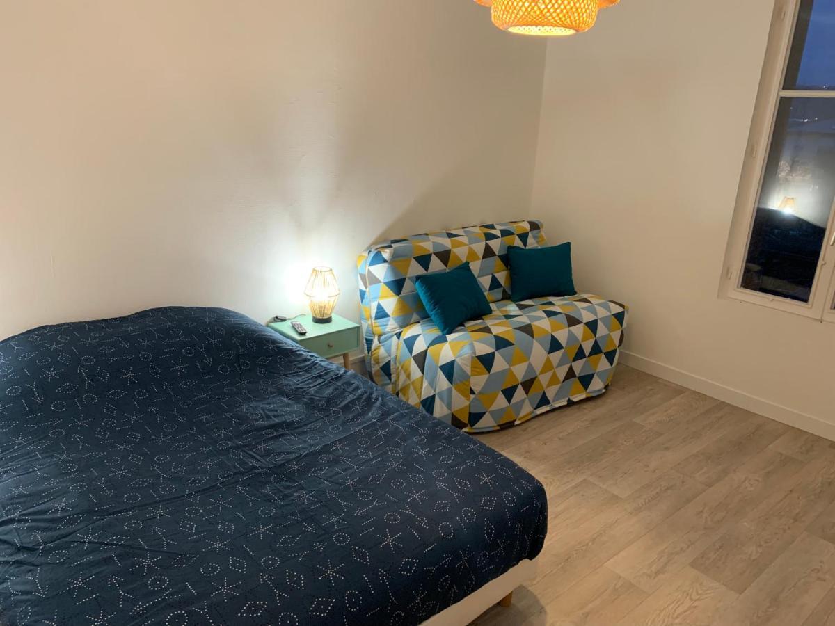 L Effet Mer 70M2 Avec 2 Chambres Doubles Avec Parking 1 Voiture Gratuit, Netflix Disney Plus Disponible Lits Faits A L Arrive Serviettes De Toilettes Fournies 迪耶普 外观 照片